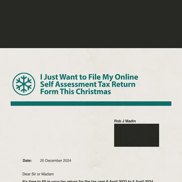 I Just Want to File My Online Self Assessment Tax Return Form This Christmas