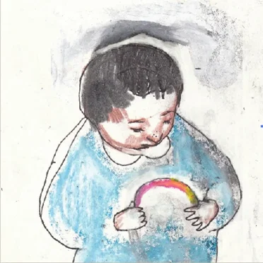 In spite of black clouds over me, I've still got a rainbow in my hands by Solquest - album cover