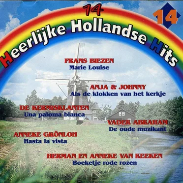 14 Heerlijke Hollandse Hits 14 by Various Artists - album cover
