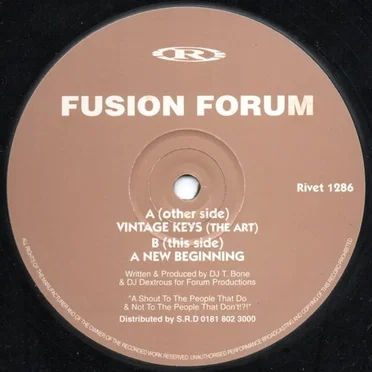 Vintage Keys (The Art) / A New Beginning by Fusion Forum - album cover