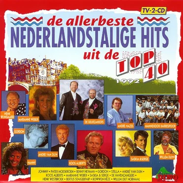 De allerbeste Nederlandstalige hits uit de Top 40 1992 by Various Artists - album cover