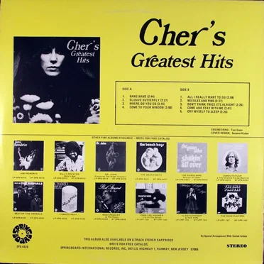 Cher's Greatest Hits