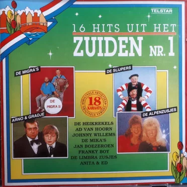 16 hits uit het Zuiden, nr. 1 by Various Artists - album cover