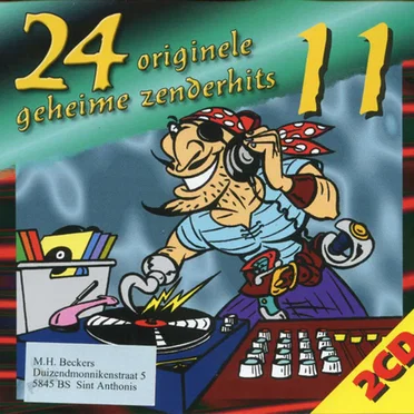 24 originele geheime zenderhits, 11 by Various Artists - album cover