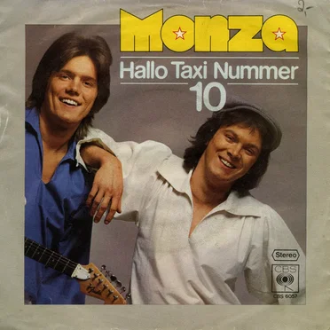 Hallo Taxi Nummer 10 by Monza - album cover