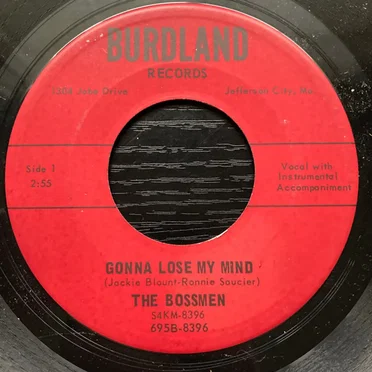 Gonna Lose My Mind / Soul Fine by The Bossmen - album cover