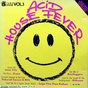 Acid House Fever by Various Artists - album cover