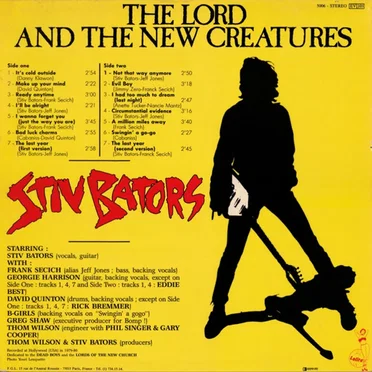 The Lord and the New Creatures