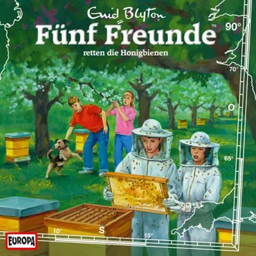 Fünf Freunde, Episode 90: retten die Honigbienen by Enid Blyton - album cover