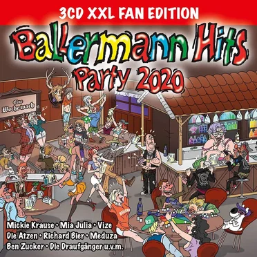 Ballermann Hits Party 2020 by Various Artists - album cover