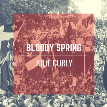 Bloody Spring by Julie Curly - album cover