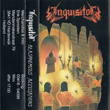 Blasphemous Accusations by Inquisitor - album cover