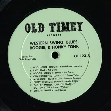 Western Swing, Blues, Boogie And Honky Tonk - Volume 8 - The 1940’s & ’50’s by Various Artists - album cover