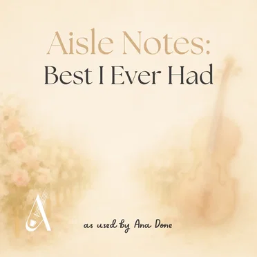 Best I Ever Had (Drake Wedding Backing Track)