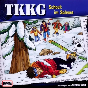 TKKG 170: Schock im Schnee by Stefan Wolf - album cover