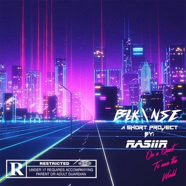 blk | nse EP by Rasiir - album cover