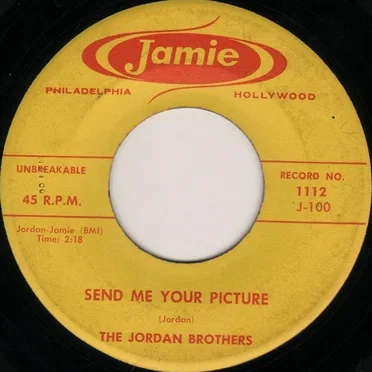 Send Me Your Picture / Oh Lolly by The Jordan Brothers - album cover