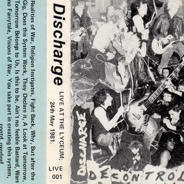 Live at The Lyceum; 24th May 1981