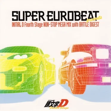 Super Eurobeat Presents Initial D Fourth Stage Non-Stop Mega Mix With Battle Digest by Various Artists - album cover