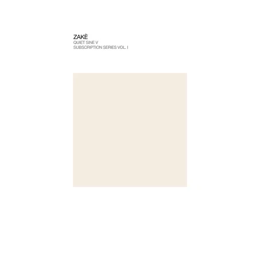 Quiet Sine 5, Subscription Series Vol. I