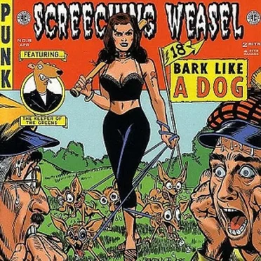 Bark Like a Dog by Screeching Weasel - album cover
