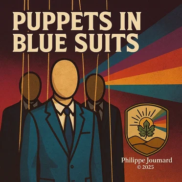 Puppets in Blue Suits by Philippe JOUMARD - album cover