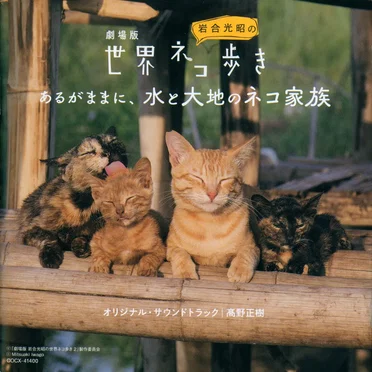 劇場版「岩合光昭の世界ネコ歩き あるがままに、水と大地のネコ家族」ORIGINAL SOUNDTRACK by 髙野正樹 - album cover