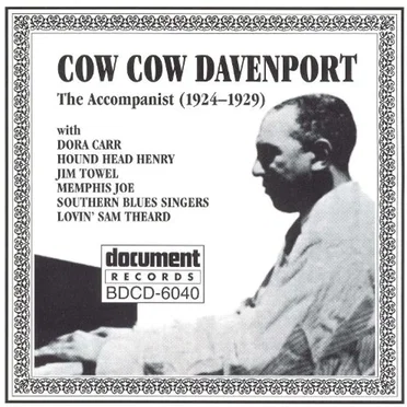 The Accompanist (1924-1929) by Cow Cow Davenport - album cover