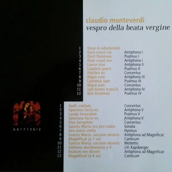 Vespro della Beata Vergine