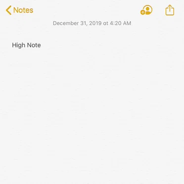 High Note