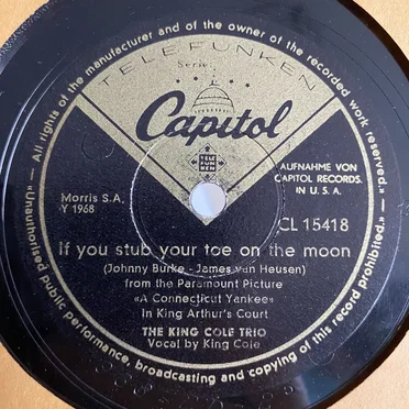 If You Stub Your Toe on the Moon / Don't Cry, Cry Baby