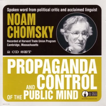 Propaganda and Control of the Public Mind by Noam Chomsky - album cover