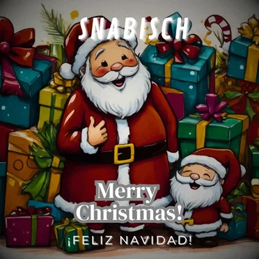 ¡Feliz navidad! Merry Christmas! Feliĉan Kristnaskon!