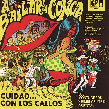 A bailar la conga by Los Montuneros - album cover