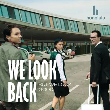 We Look Back But We Look Good by Honolulu - album cover