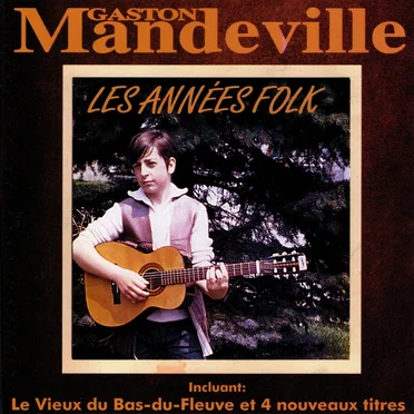 Les Années Folk by Gaston Mandeville - album cover