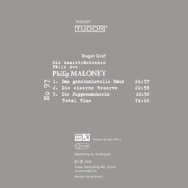 Die haarsträubenden Fälle des Philip Maloney, N° 97 by Roger Graf - album cover