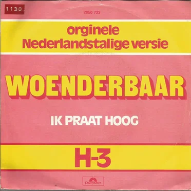 Woenderbaar by H-3 - album cover