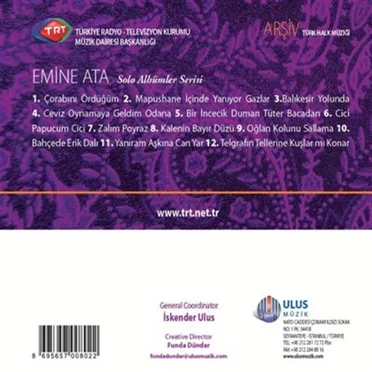 TRT Arşiv Serisi by Emine Ata - album cover