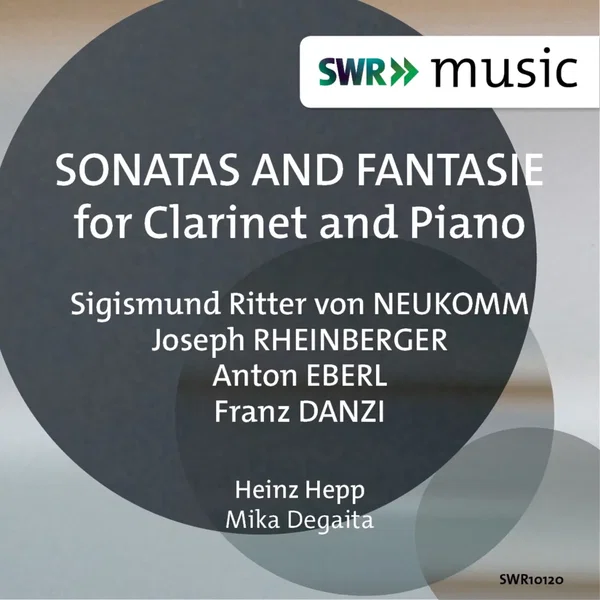 Sonatas and Fantaisie for Clarinet and Piano