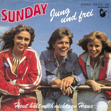 Jung und frei by Sunday - album cover