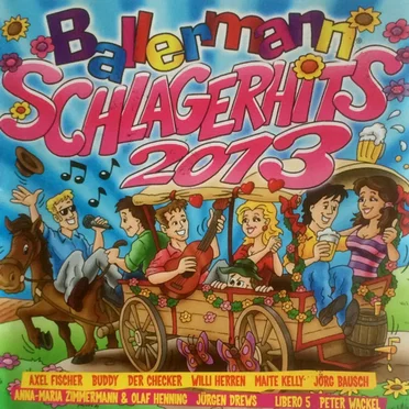 Ballermann Schlagerhits 2013 by Various Artists - album cover