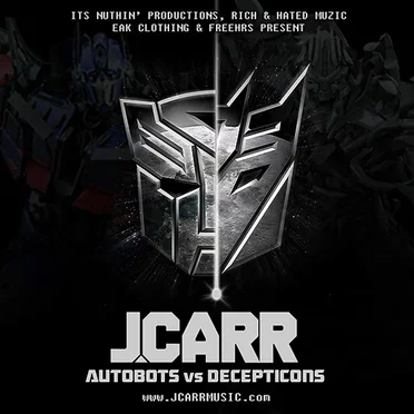 Autobots vs. Decepticons by J.Carr - album cover