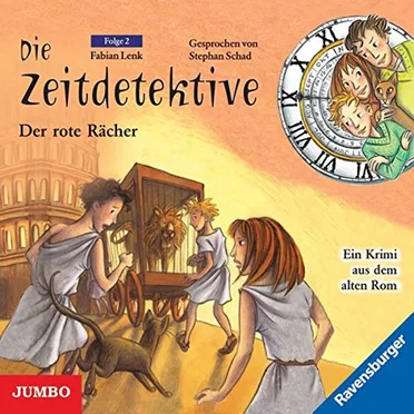 Die Zeitdetektive, Folge 2: Der rote Rächer by Fabian Lenk - album cover