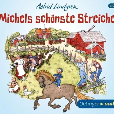 Michels schönste Streiche by Astrid Lindgren - album cover