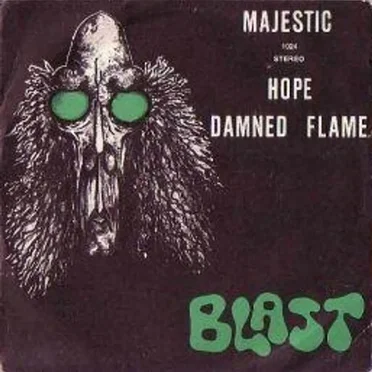 Damned Flame / Hope by Blast - album cover