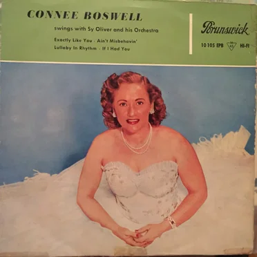 Connee Boswell Swings With Sy Oliver and His Orchestra