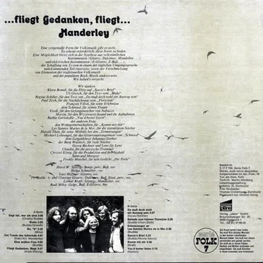 … fliegt Gedanken, fliegt … by Manderley - album cover