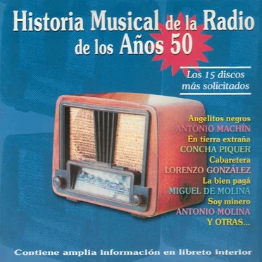 Historia Musical de la Radio de los Años 50 by Various Artists - album cover