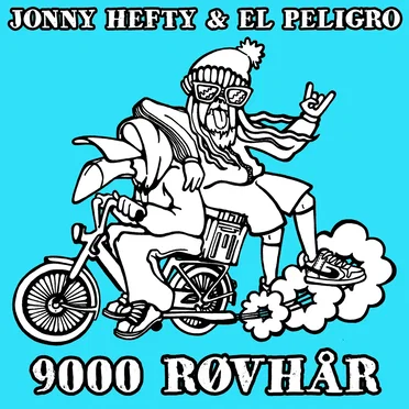 9000 Røvhår by Jonny Hefty - album cover